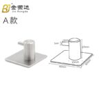 304 stainless steel wire drawing-L-shaped hook
