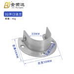 32mm opening flange
