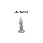 Set of 6 self-tapping screws