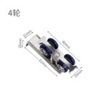 Zinc alloy-4 wheels