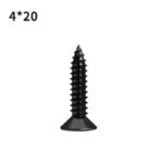 Black screw 4*20